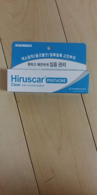 히루스카 포스트아크네 클리어 — 3.5점을 준 리뷰어가 2021년 2월 올린 사용 사진