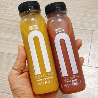 BLENDY'S 핑크 스무디+블론디 스무디 — 4.5점을 준 리뷰어가 2021년 9월 올린 사용 사진