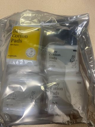 디어엘로디 프리미엄 유기농 유아 솜티슈 40매 3Pack +60매 1Pack 혼합형 — 4점을 준 리뷰어가 2021년 4월 올린 사용 사진