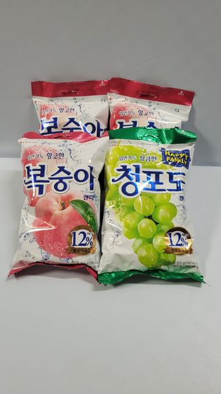 청포도캔디 복숭아캔디 — 5점을 준 리뷰어가 2022년 11월 올린 사용 사진