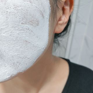 리더스코스메틱 리더스 밀크 스폰지 마스크 — 3점을 준 리뷰어가 2022년 7월 올린 사용 사진