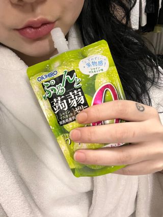 ORIHIRO 오리히로 곤약젤리 제로칼로리 130g 4종 4팩(맛별로 1팩씩) — 5점을 준 리뷰어가 2023년 2월 올린 사용 사진