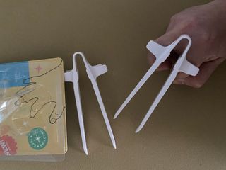 칩스틱 과자젓가락 게이밍젓가락 2ea / KC인증 식품용 — 5점을 준 리뷰어가 2021년 10월 올린 사용 사진