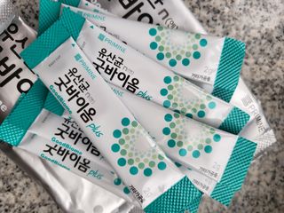 프리마인 유산균 국가지정연구소 선정, 살아있는 생유산균 200억 마리의 힘. 유산균n굿바이옴플러스 — 5점을 준 리뷰어가 2022년 3월 올린 사용 사진