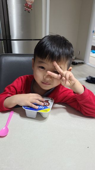 매일바이오 토핑요거트 — 5점을 준 리뷰어가 2021년 5월 올린 사용 사진