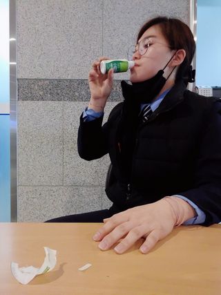 락토조이 오늘비움(구) — 5점을 준 리뷰어가 2022년 1월 올린 사용 사진