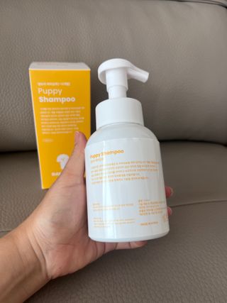 [댕모어 샴푸 2종] 댕샴푸 / 퍼피샴푸  2종 세트 (300ml) — 4점을 준 리뷰어가 2023년 9월 올린 사용 사진