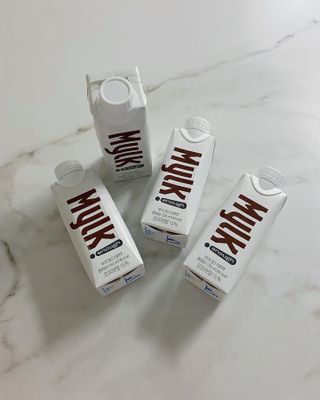이너프 뮐크 초콜릿맛 — 5점을 준 리뷰어가 2022년 10월 올린 사용 사진