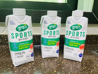 셀렉스스포츠 셀렉스 스포츠 웨이 프로틴 복숭아_ 330ml x 12팩 — 5점을 준 리뷰어가 2021년 10월 올린 사용 사진