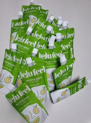 JEJUFEEL 풋풋한 제주담은 청귤에이드 — 5점을 준 리뷰어가 2022년 9월 올린 사용 사진