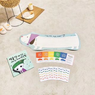 바니눈 마음그래프와 동화책 세트 — 5점을 준 리뷰어가 2023년 9월 올린 사용 사진