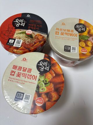 프리 [요리궁리] 타입 B (매콤,치즈,매콤까르보) 꽃떡볶이 6개입 세트 — 5점을 준 리뷰어가 2024년 12월 올린 사용 사진
