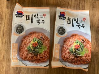 [한면원] 비빔국수 2인분 — 4.5점을 준 리뷰어가 2022년 8월 올린 사용 사진