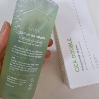아이토리 시카 앰플 더블 클렌저 — 5점을 준 리뷰어가 2023년 2월 올린 사용 사진