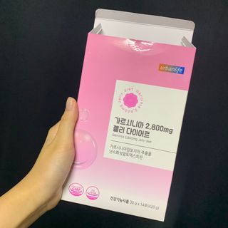 주식회사 얼굴반쪽 [얼굴반쪽 가르시니아 2,800mg] x 14포 1주 젤리 다이어트 보조제 체지방감소 — 4점을 준 리뷰어가 2021년 10월 올린 사용 사진