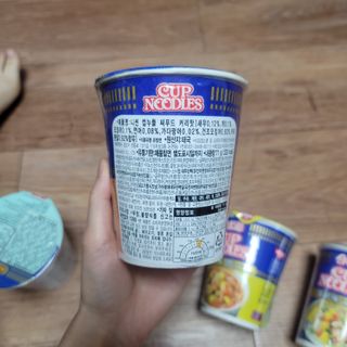 NISSIN 닛신 컵누들  4종 - 씨푸드오리지날, 씨푸드 스파이시, 씨푸드 커리, 씨푸드 XO소스 — 5점을 준 리뷰어가 2022년 5월 올린 사용 사진