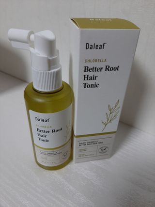 달리프 클로렐라 베러 루트 헤어토닉 100ml — 5점을 준 리뷰어가 2021년 4월 올린 사용 사진