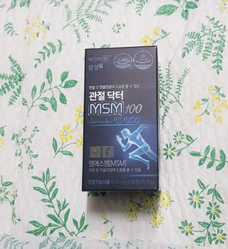 체인미 관절 및 연골건강에 도움을 줄수있는 관절닥터 MSM100 — 4점을 준 리뷰어가 2021년 12월 올린 사용 사진