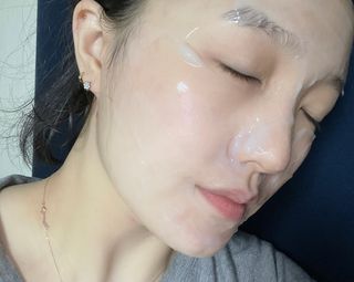 약손명가코스메틱 에오스보떼 뉴트리브 크림 마스크 솔트 500ml — 5점을 준 리뷰어가 2022년 1월 올린 사용 사진
