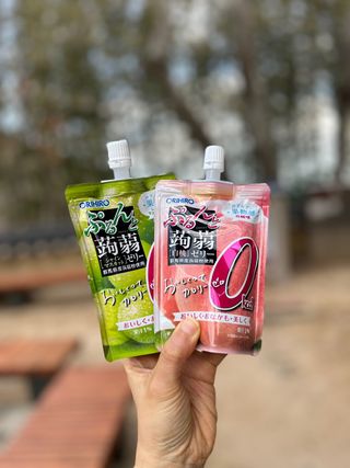 ORIHIRO 오리히로 곤약젤리 제로칼로리 130g 4종 4팩(맛별로 1팩씩) — 5점을 준 리뷰어가 2023년 3월 올린 사용 사진