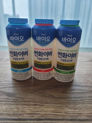 LIVE 매일바이오 썬화이버 드링킹 요거트 — 5점을 준 리뷰어가 2022년 8월 올린 사용 사진