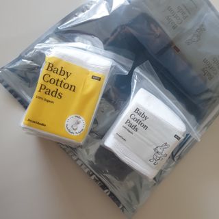 디어엘로디 프리미엄 유기농 유아 솜티슈 40매 3Pack +60매 1Pack 혼합형 — 5점을 준 리뷰어가 2021년 4월 올린 사용 사진