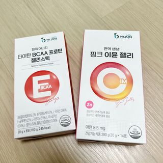 인디닥터 면역 생생 핑크 이뮨 젤리 + 타이탄 BCAA 프로틴 젤리스틱 — 5점을 준 리뷰어가 2022년 6월 올린 사용 사진