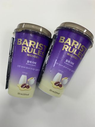 바리스타룰스 돌체 라떼 — 5점을 준 리뷰어가 2023년 4월 올린 사용 사진