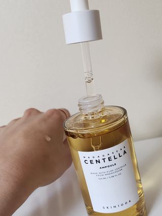 [스킨1004] 마다가스카르 센텔라 앰플 100ml — 4점을 준 리뷰어가 2024년 5월 올린 사용 사진