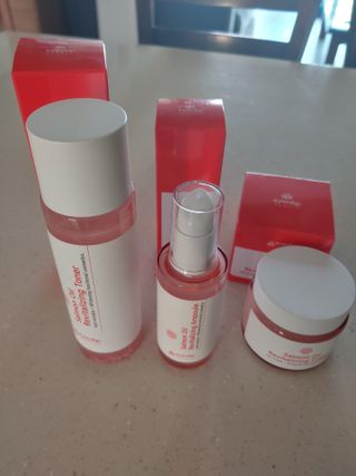 아이앤립 / EYENLIP 아이앤립 연어오일 리바이탈라이징 토너+앰플+크림 3종 세트 — 5점을 준 리뷰어가 2021년 5월 올린 사용 사진