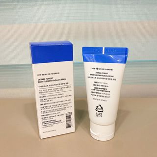 더마포레스트 모이스처라이징 아쿠아크림 / 수분크림 히알루론산 펩타이드 보습 미백 주름개선 — 5점을 준 리뷰어가 2021년 7월 올린 사용 사진