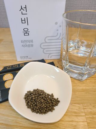 [뉴트릴렉스] 선비움 첨가물 없는 착한 차전자피 식이섬유  2박스 — 5점을 준 리뷰어가 2021년 8월 올린 사용 사진