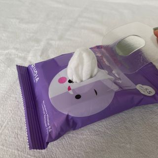 [후르디아] 블루베리 립앤아이 리무버 패드 4개 세트 — 5점을 준 리뷰어가 2021년 7월 올린 사용 사진