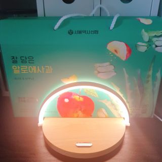 서울약사신협 잘 담은 알로애사과_70ml x 30포 — 5점을 준 리뷰어가 2021년 9월 올린 사용 사진