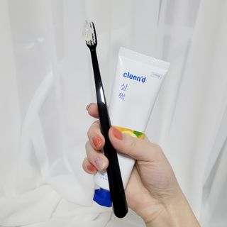 주식회사 클린디 [클린디] 고기능성 칫솔 세트_기능모/탄력모/미세모/초극세모 — 5점을 준 리뷰어가 2022년 3월 올린 사용 사진