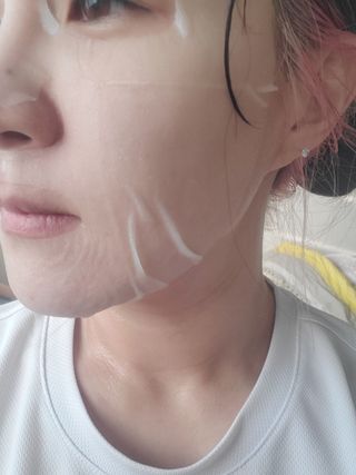 프롬노시베 필앤굿 에센스 마스크 — 5점을 준 리뷰어가 2022년 1월 올린 사용 사진