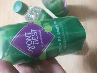 몽베스트 Montbest with Sparkling water Lime20병 — 5점을 준 리뷰어가 2021년 10월 올린 사용 사진