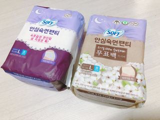 LG유니참 쏘피SOFY [SOFY] 안심숙면팬티/무표백속커버 — 5점을 준 리뷰어가 2021년 5월 올린 사용 사진