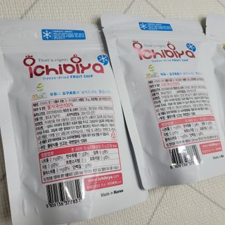 동결건조 과일칩 이치비야 4종 세트 — 5점을 준 리뷰어가 2021년 9월 올린 사용 사진