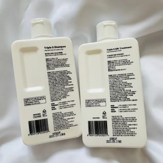 트리플에스 탈모 샴푸 275ml + 실크 트리트먼트 275ml — 5점을 준 리뷰어가 2021년 4월 올린 사용 사진