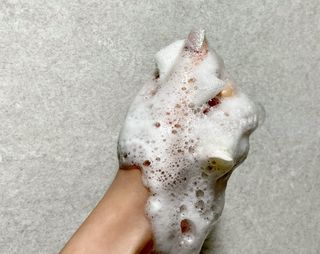 셀라피 에이리페어 크림 바디 워시 2세대 500ml — 5점을 준 리뷰어가 2021년 1월 올린 사용 사진