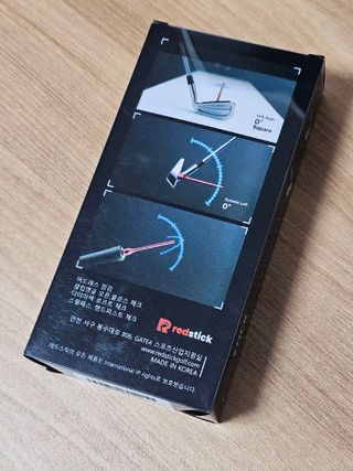 레드스틱 미니 자석부착 휴대형 얼라인먼트 스틱 정확성 방향성 비거리 골프 스윙트레이너 — 5점을 준 리뷰어가 2024년 9월 올린 사용 사진