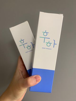 [심폐소생소] 무불소 임산부 천연 치약 — 5점을 준 리뷰어가 2021년 11월 올린 사용 사진