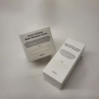 [녹산] 그린 솔루션 멀티 수분 앰플 + 그린 솔루션 멀티 수분크림 — 5점을 준 리뷰어가 2022년 11월 올린 사용 사진