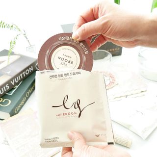 카페에르곤 바리스타 핸드 드립백커피 대용량 15g / 지중해오후 2시 — 5점을 준 리뷰어가 2021년 11월 올린 사용 사진