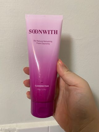 SOONWITH 바이오 내추럴 리프레싱 폼클렌징 — 5점을 준 리뷰어가 2021년 4월 올린 사용 사진