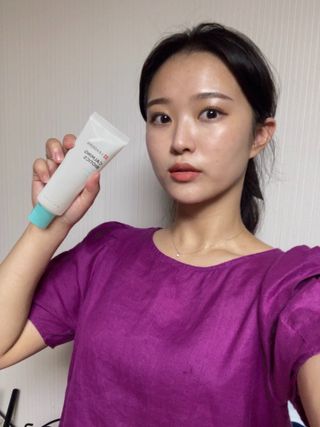 리더스코스메틱 리더스 카밍 바이오틱스 크림 마스크 — 4.5점을 준 리뷰어가 2021년 8월 올린 사용 사진