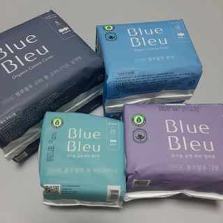 블루블루 유기농 순면 커버 생리대 — 5점을 준 리뷰어가 2021년 1월 올린 사용 사진