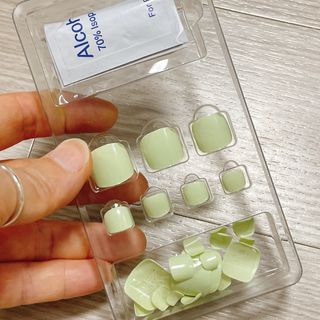 틸디앤 에어플렉스 젤리핏 페디팁 — 4.5점을 준 리뷰어가 2021년 7월 올린 사용 사진