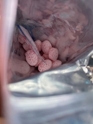 입 냄새 완화에 도움을 주는 에티켓 캔디 복숭아맛 앳캔디 — 5점을 준 리뷰어가 2020년 12월 올린 사용 사진